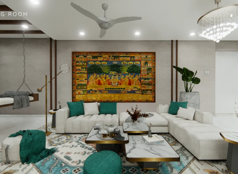 Smart Contemporary Interiors, for a Modern Home Mrs.Nirmala Anand 09.04.25 5